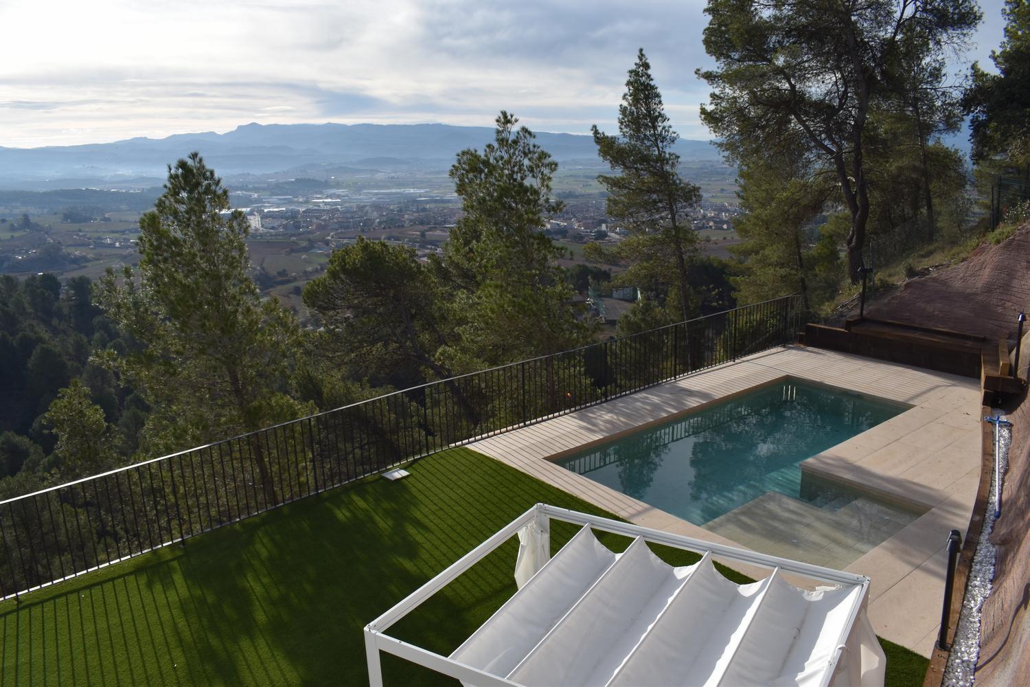 Ferienwohnung Eagle'S Nest Castellnou de Bages Exterior foto